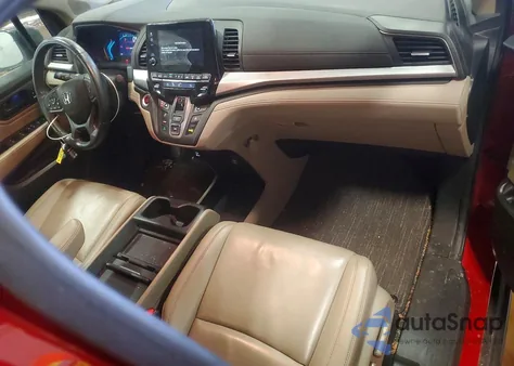 2021 Honda Odyssey Exl z USA, uszkodzony, nr VIN 5FNRL6H78MB042149